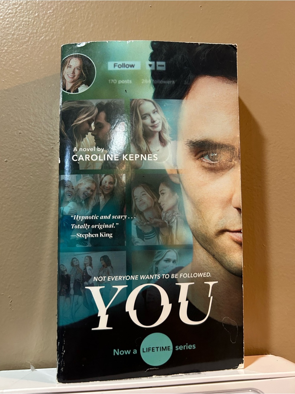 You by Caroline Kepnes Paperback Novel (Blue/Teal Cover)
